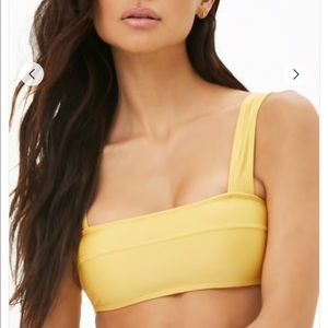 Square neck bikini top 💛
